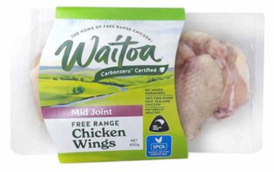 Waitoa Chicken Wings (mid joint)
