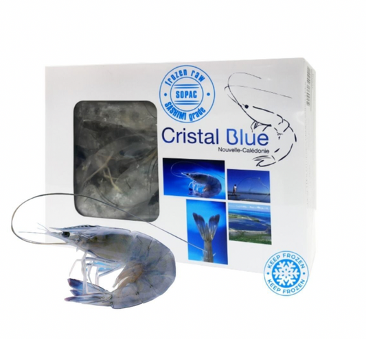 OBSIBLUE - French Cristal Blue Frozen Prawns