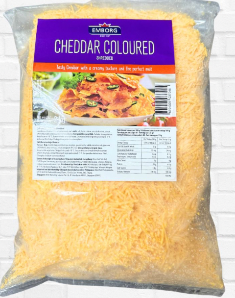 Emborg Shredded Cheddar Cheese